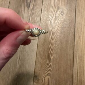 Retired Sterling Siver Pandora Birthstone Ring